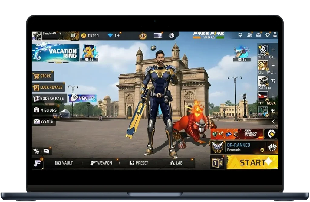 free fire india screenshot for macOS 7